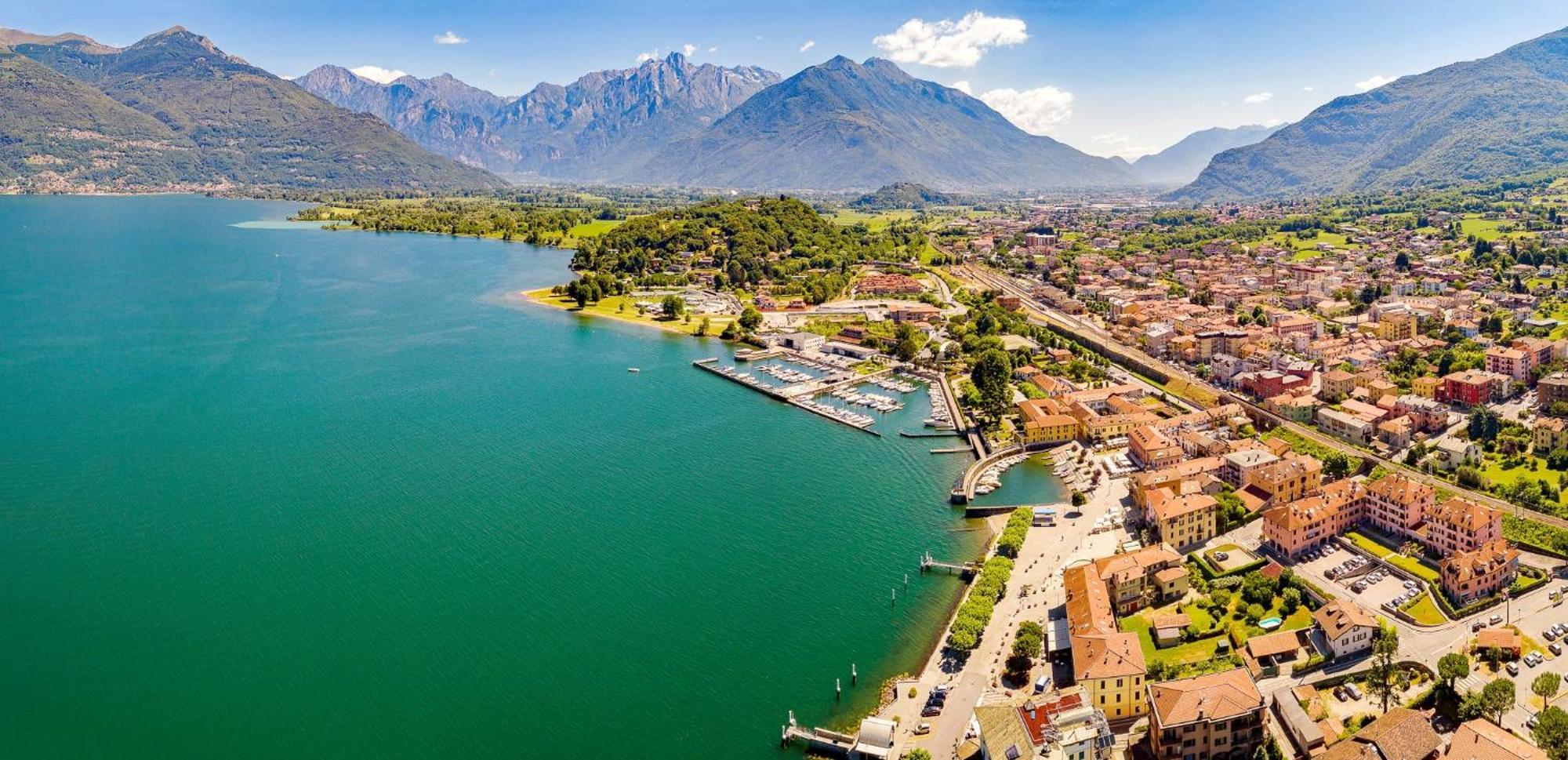Bellavista A Garten Appartement Mit Pool Colico Dış mekan fotoğraf